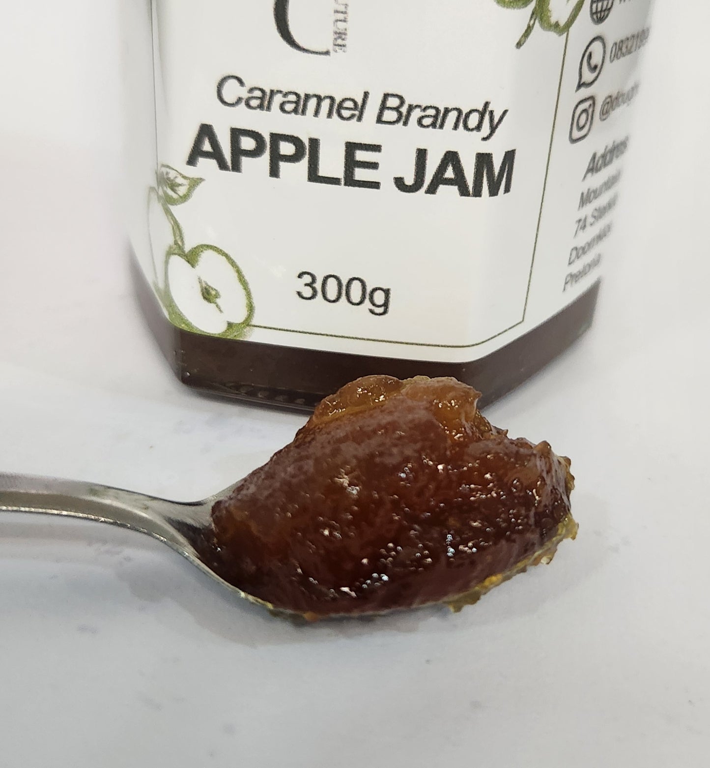 Caramel Brandy Apple Jam
