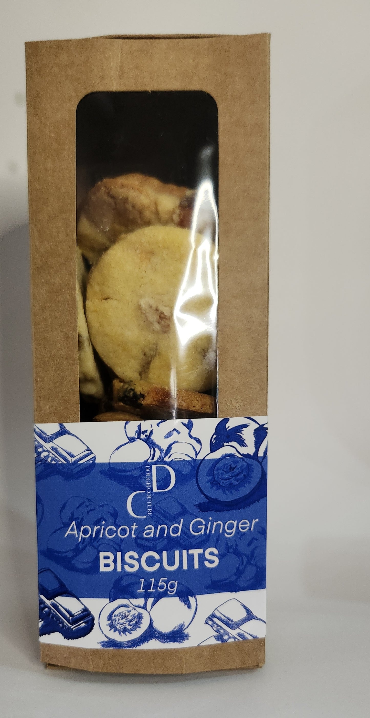 Apricot & Ginger Biscuits