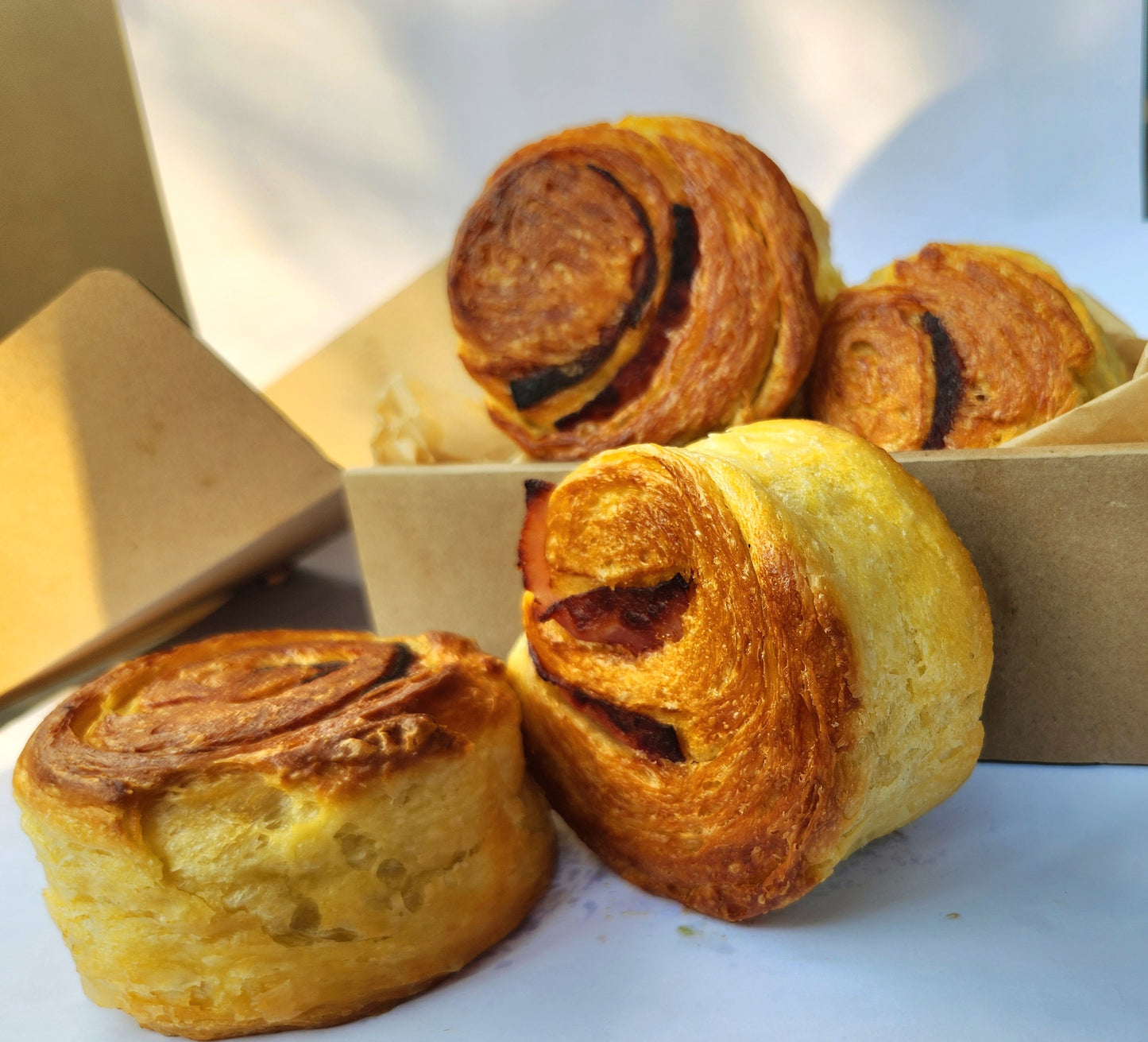 Ham-solutely Grate Croissant Box (Ham & Cheese)