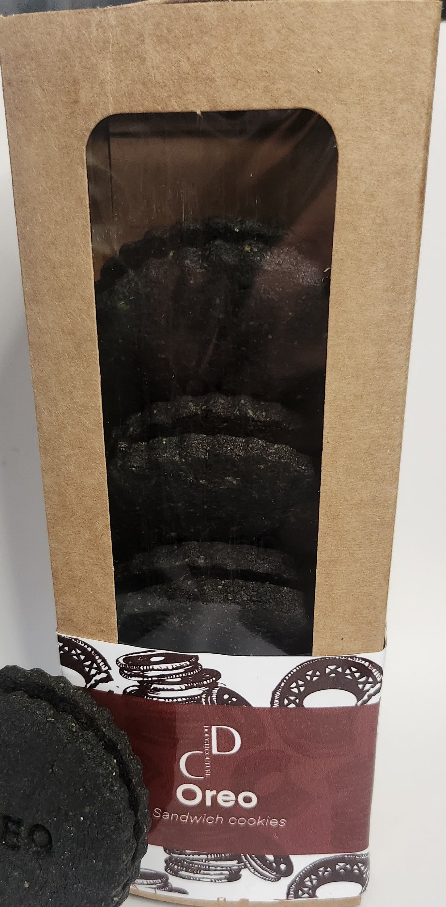 Cookies and Cream Sandwich Almond Cookie