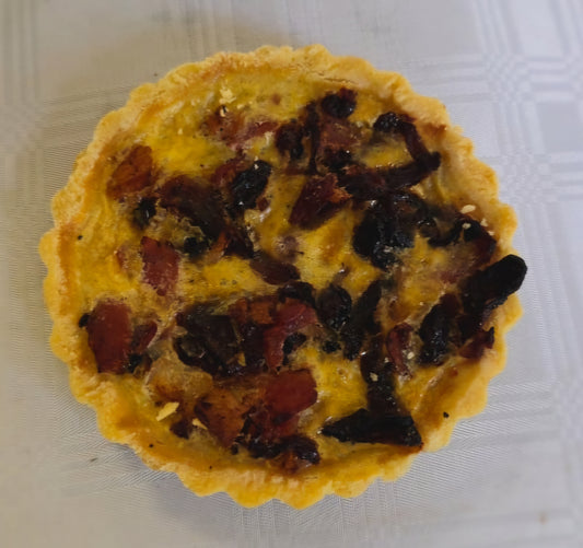 Bacon & Caramelized Onion Quiche