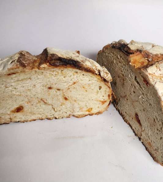 Artisan Sourdough Bread - Roasted Red Pepper & Parmesan