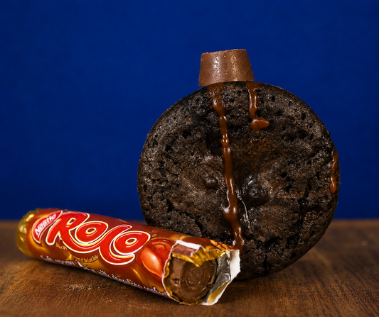 Rolo Stuffed Brownie – Caramel Filled Brownie
